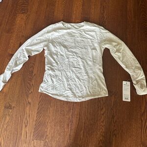 Layer 8 Athletic Cream Long Sleeve